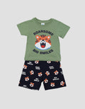 Pipiniko Lion Big Smile Set Pakaian Anak Laki-laki