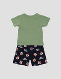 Pipiniko Lion Big Smile Set Pakaian Anak Laki-laki