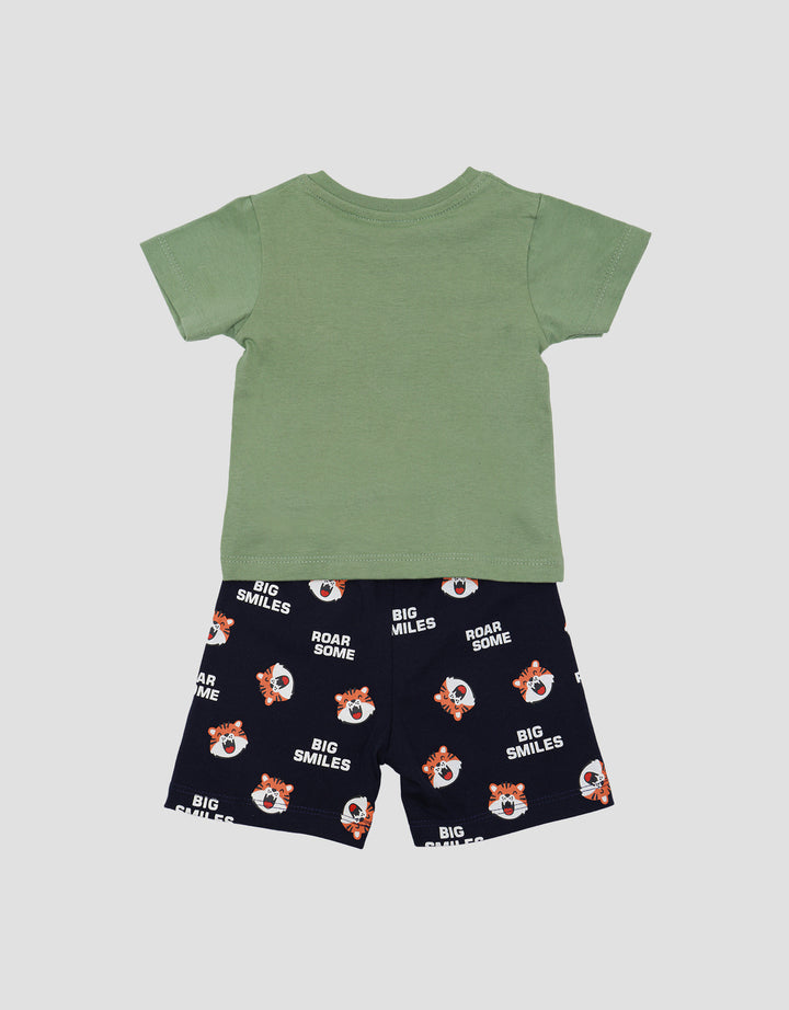 Pipiniko Lion Big Smile Set Pakaian Anak Laki-laki