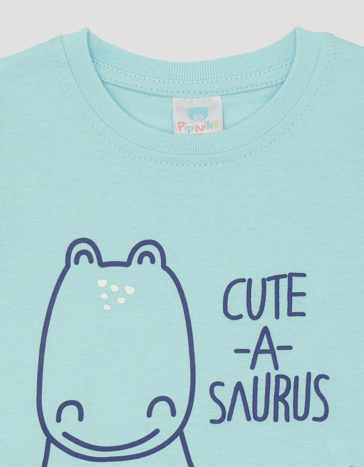 Pipiniko Jersey Cutesaurs Setelan Anak Laki-laki