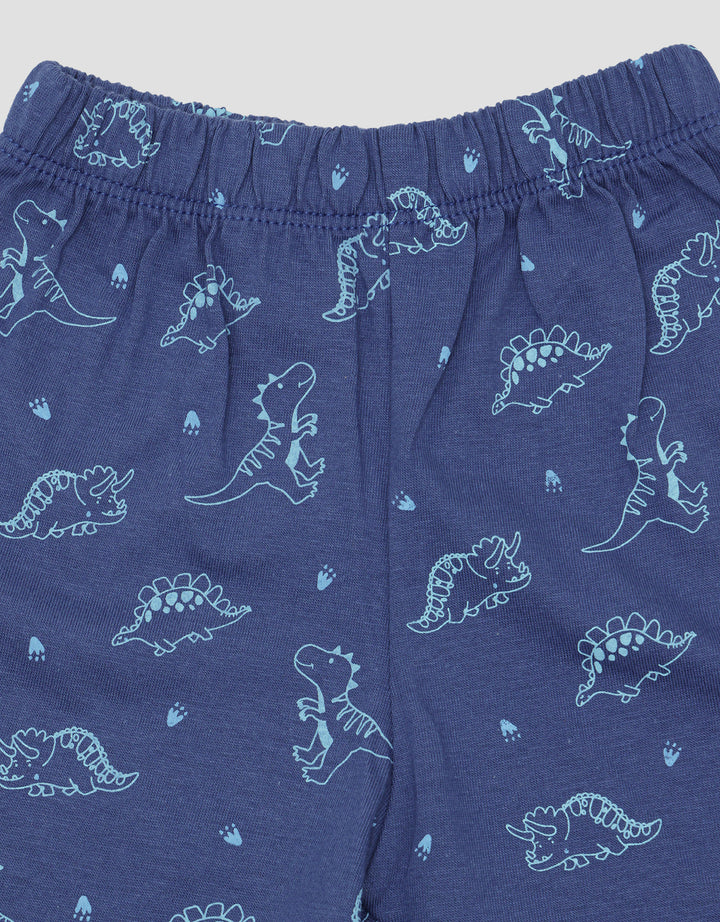 Pipiniko Jersey Cutesaurs Setelan Anak Laki-laki