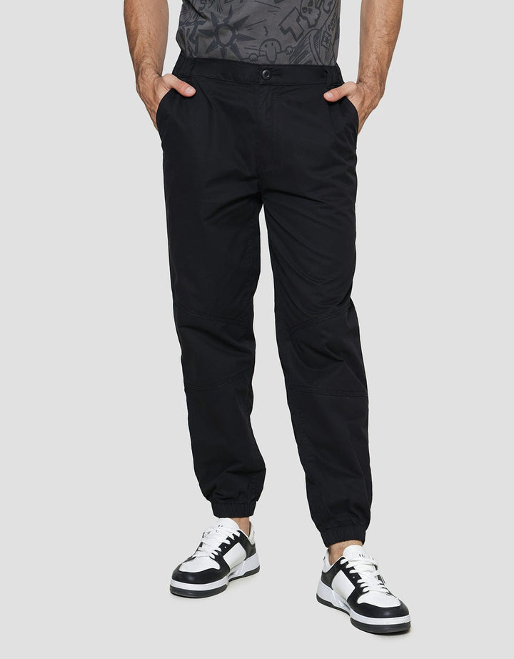 Nevada Cut And Sewn Plain Celana Jogger Pria
