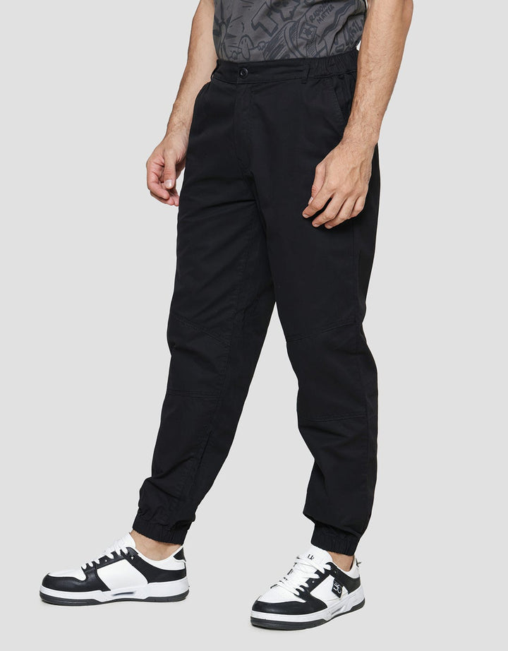 Nevada Cut And Sewn Plain Celana Jogger Pria