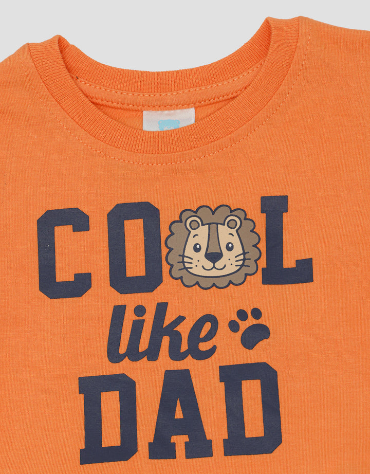Pipiniko Jersey Cool Like Dad Set Boys Suit