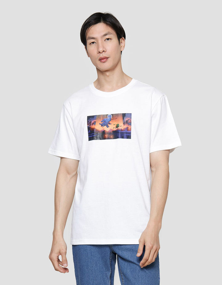 Disney Monster Inc Comic Casual Men's T-Shirt