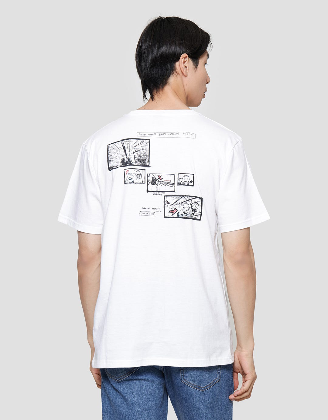Disney Monster Inc Comic Casual Men's T-Shirt