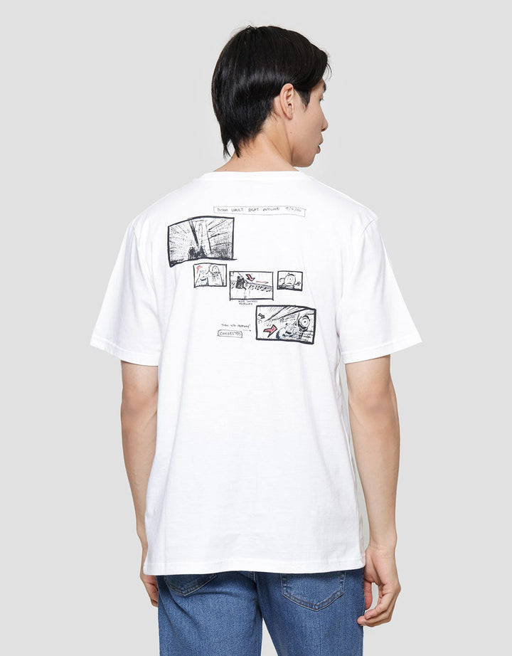 Disney Monster Inc Comic Casual Men's T-Shirt