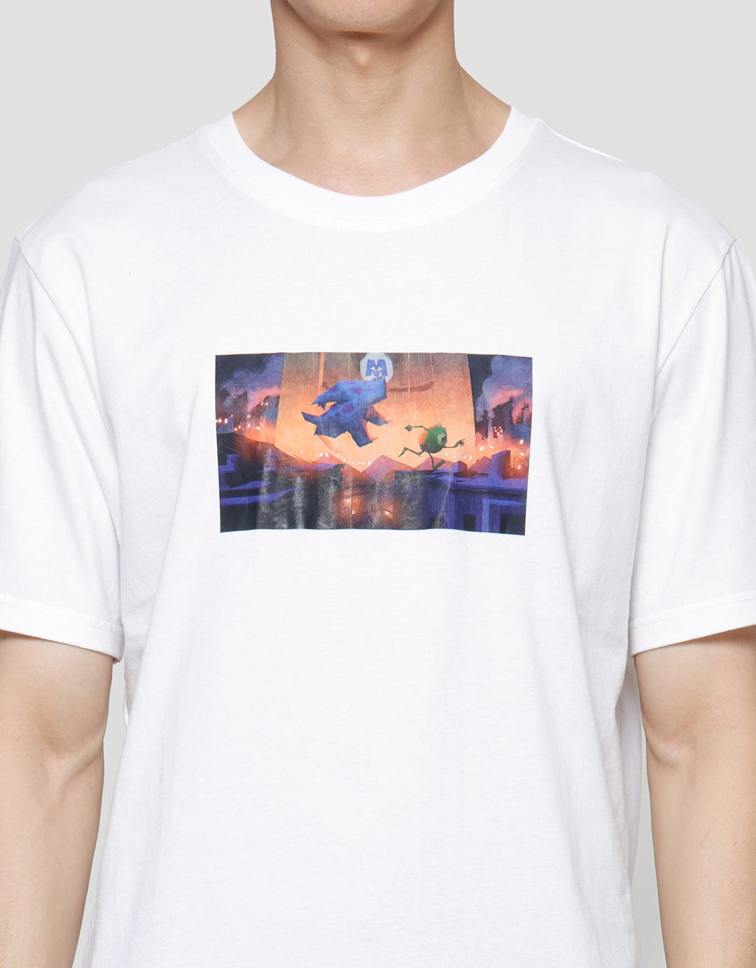 Disney Monster Inc Comic Casual Men's T-Shirt