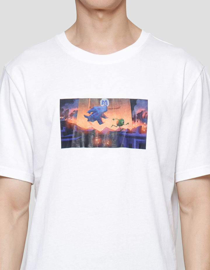 Disney Monster Inc Comic Casual Men's T-Shirt