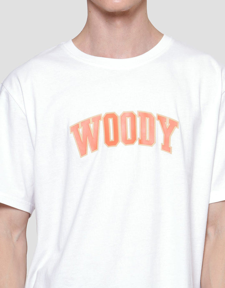 Disney Woody Wording Casual Men's T-Shirt