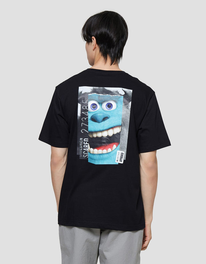 Disney Inc Famous Sulley Kaos Casual Pria