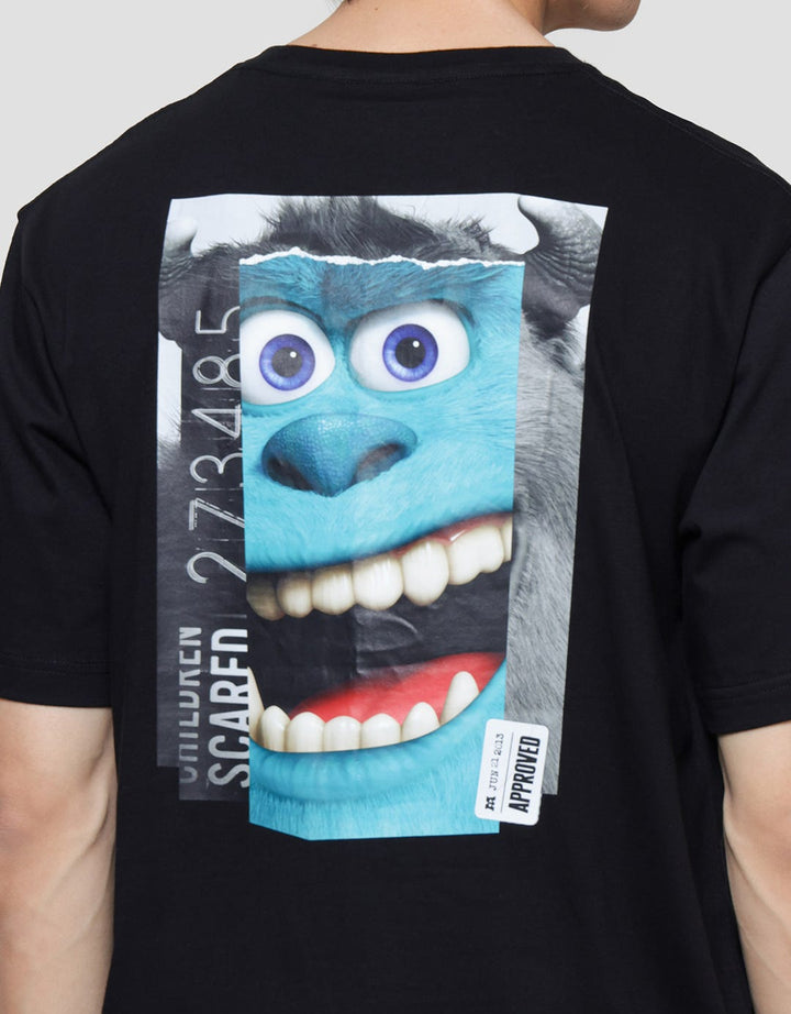 Disney Inc Famous Sulley Kaos Casual Pria