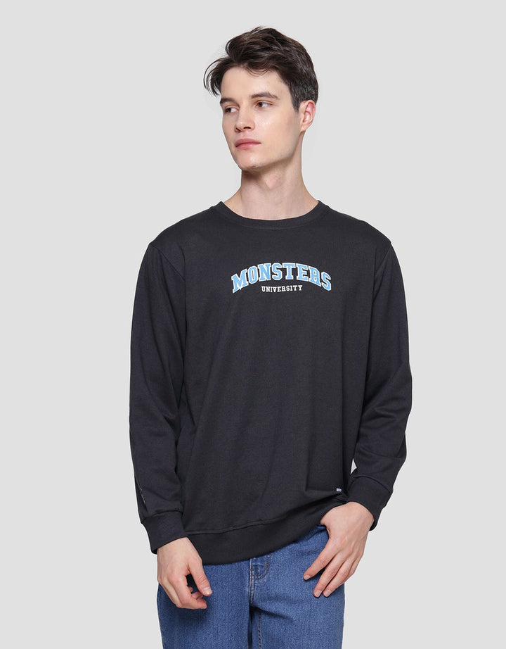 Disney Monsters University Wording Sweater Pria