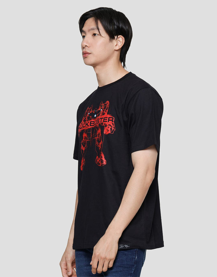 Marvel Hulkbuster Outline Puff Men's Short Sleeve T-Shirt