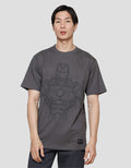 Marvel Ironman Body In Puff Kaos Lengan Pendek Pria
