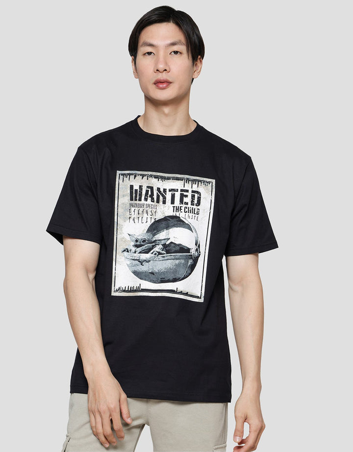 Star Wars Wanted Grogu The Child Post Men's T-Shirt