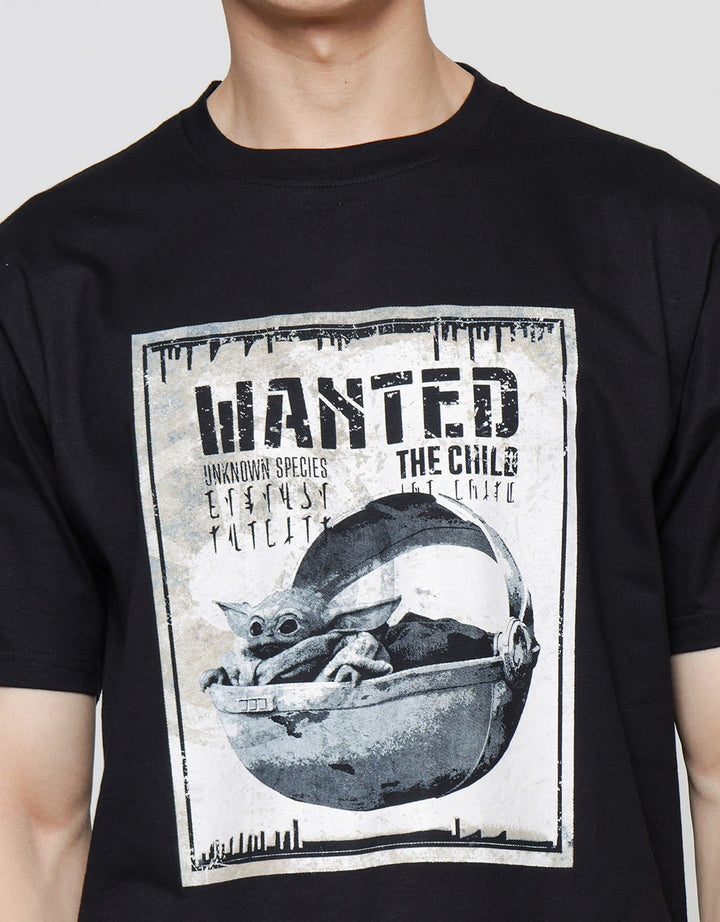 Star Wars Wanted Grogu The Child Post Men's T-Shirt