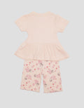 Disney Minnie Peplum Set Pakaian Anak Perempuan
