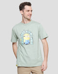 Nevada Minions Print Kaos Casual Pria