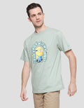 Nevada Minions Print Kaos Casual Pria