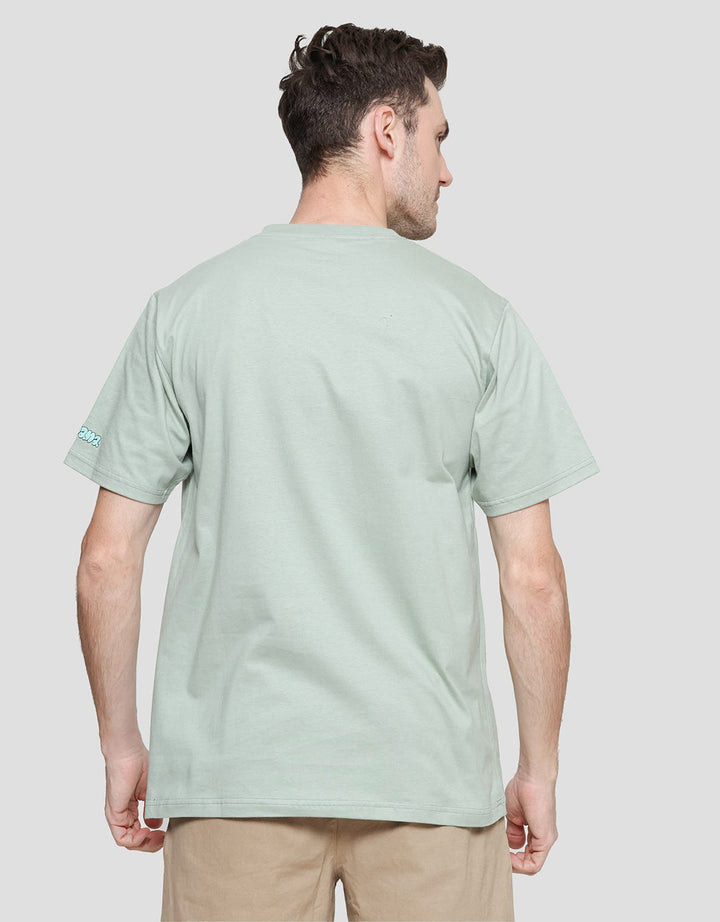 Nevada Minions Print Kaos Casual Pria