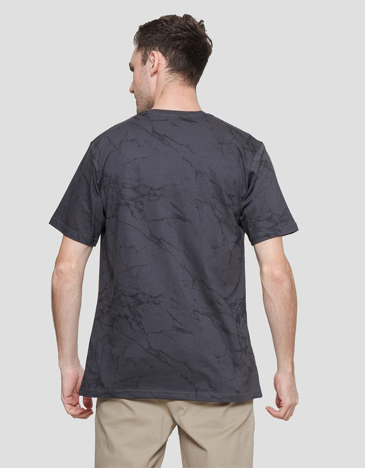 Nevada Batman Print Kaos Casual Pria