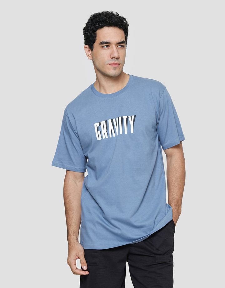 Nevada Gravity Wording Casual Men's T-Shirt