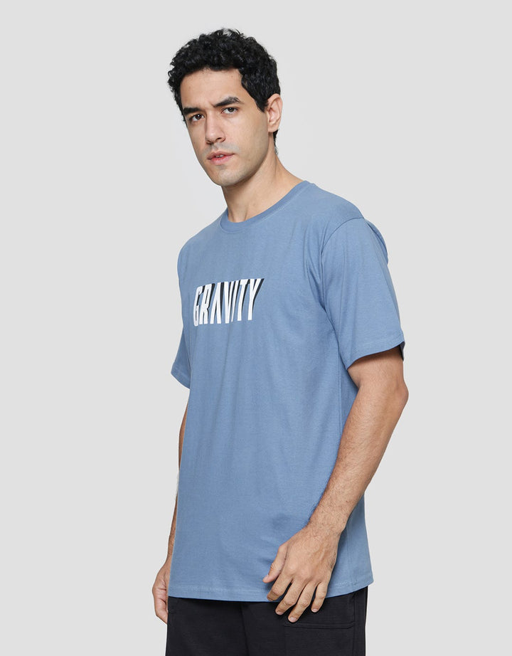 Nevada Gravity Wording Casual Men's T-Shirt