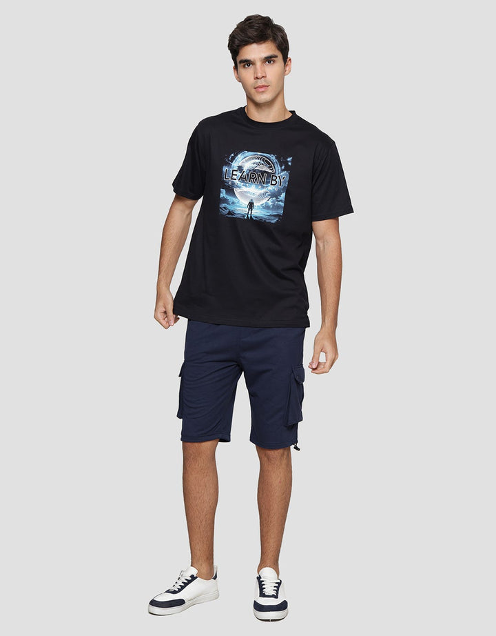Nevada Learn By Exploring Kaos Casual Pria