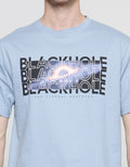Nevada Blackhole Print Kaos Pria