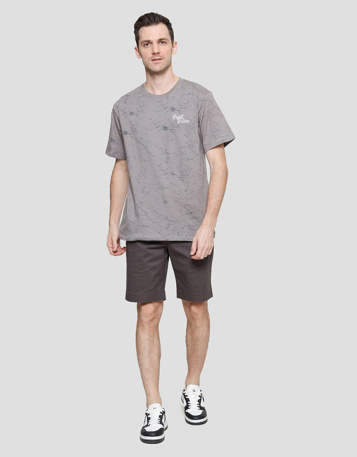 Nevada Wording Bright Future Men's Short Sleeve T-Shirt