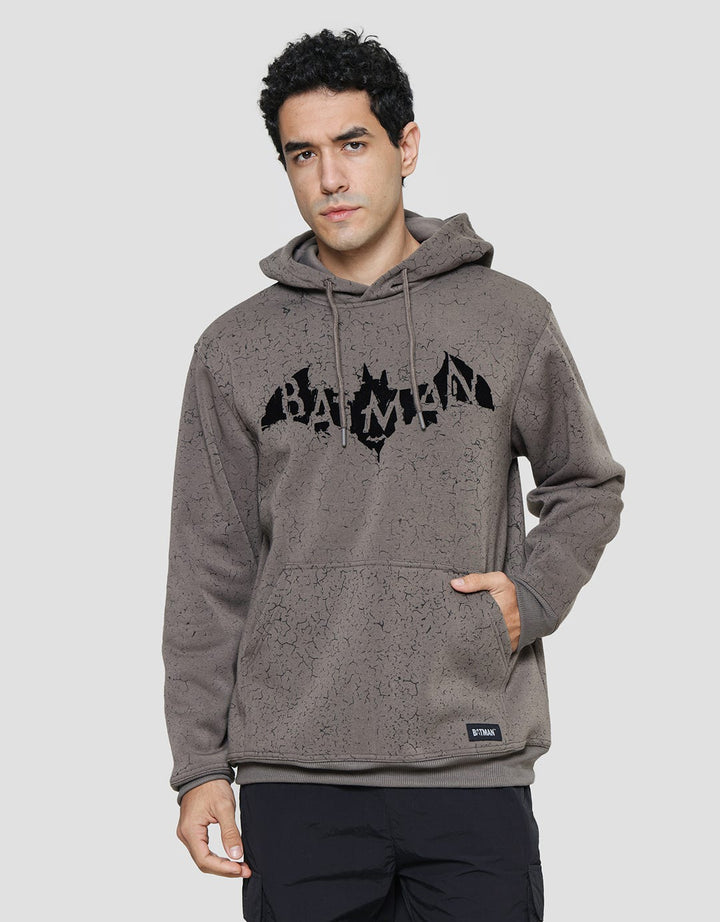 Nevada Batman Print Sweater Hoodie Pria