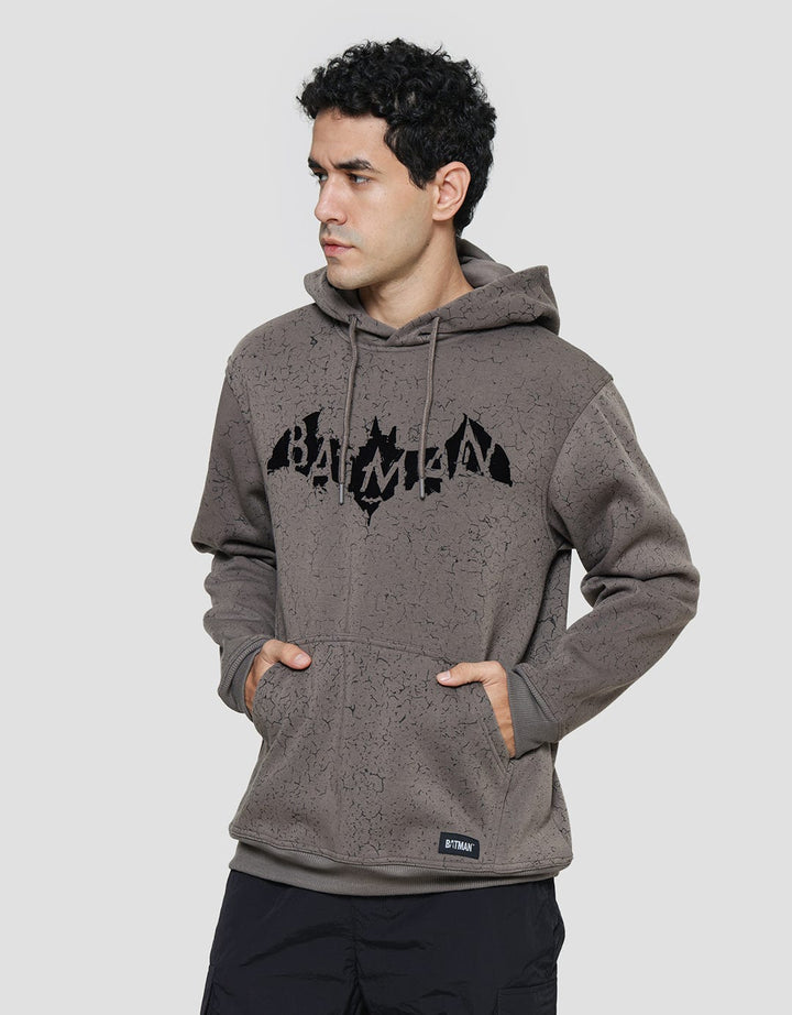 Nevada Batman Print Sweater Hoodie Pria