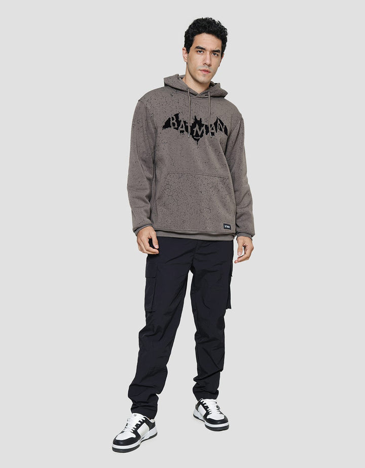 Nevada Batman Print Sweater Hoodie Pria