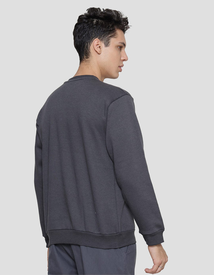 Nevada Wording Print Sweater Pria