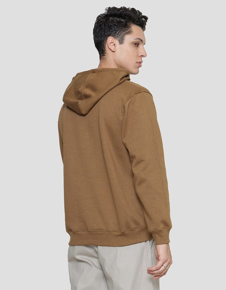 Nevada Fleece Label Sweater Hoodie Pria