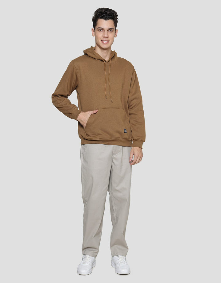Nevada Fleece Label Sweater Hoodie Pria