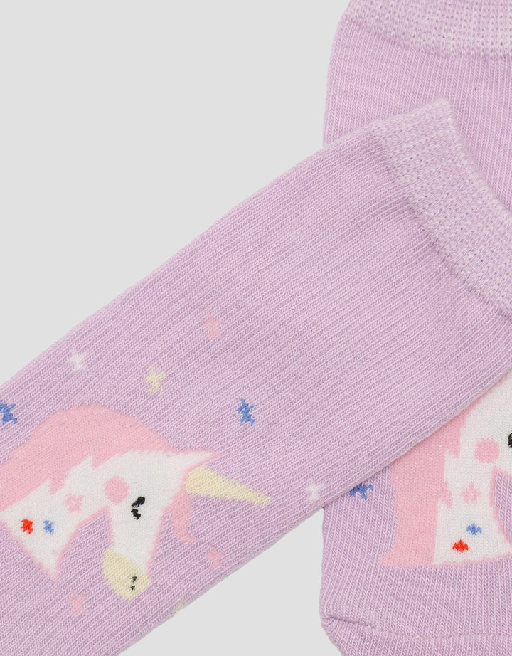 Pipiniko Unicorn Star Kaus Kaki Anak Perempuan