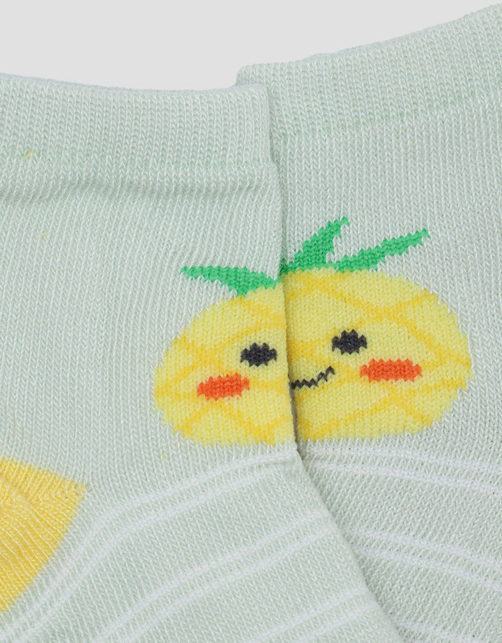 Pipiniko Pineapple Kaos Kaki Anak Perempuan