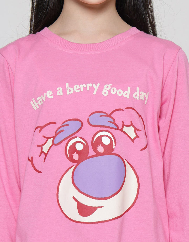 Disney Lotso Swlotso One Set Baju Tidur Anak Perempuan