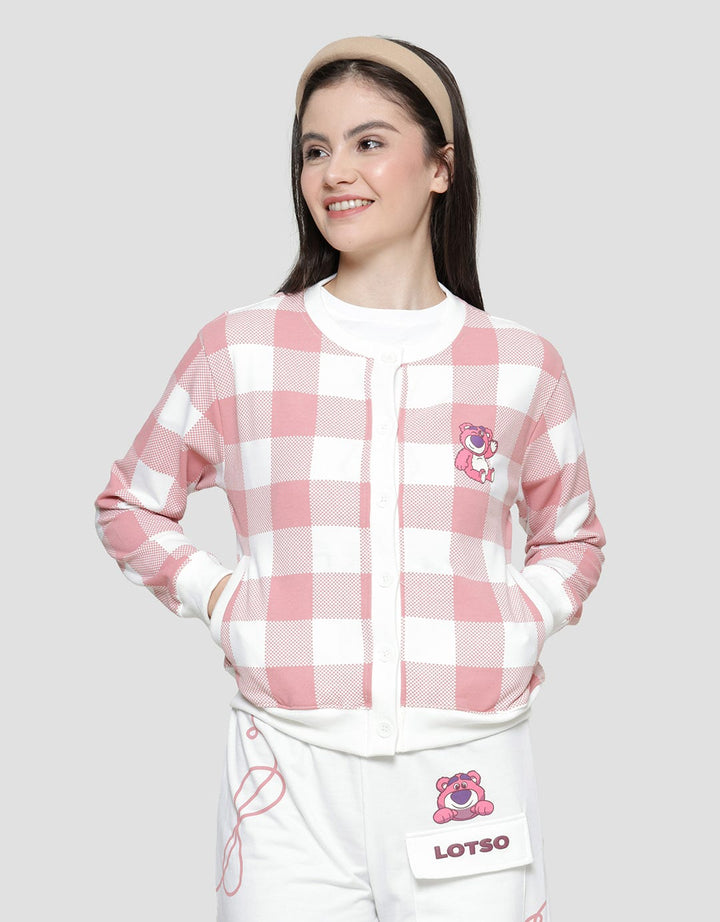 Disney Full Print Pattern Print Lotso Jaket Wanita