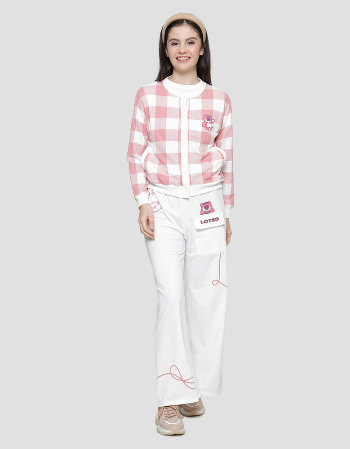 Disney Full Print Pattern Print Lotso Jaket Wanita