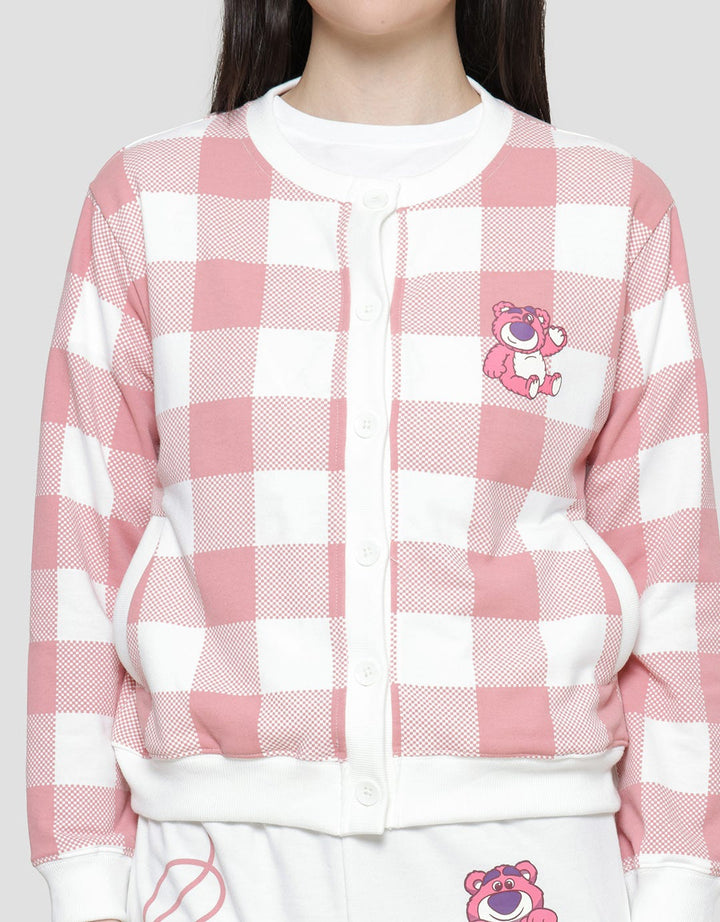 Disney Full Print Pattern Print Lotso Jaket Wanita