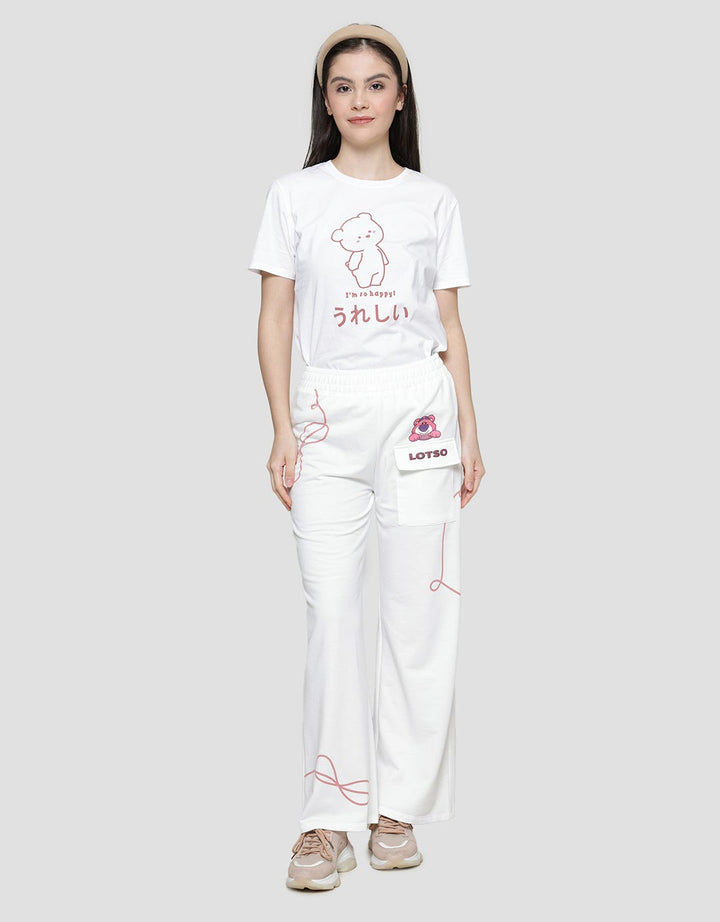 Disney Print Lotso Celana Panjang Wanita