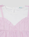 Little M Korea Two Tone Dress Anak Perempuan