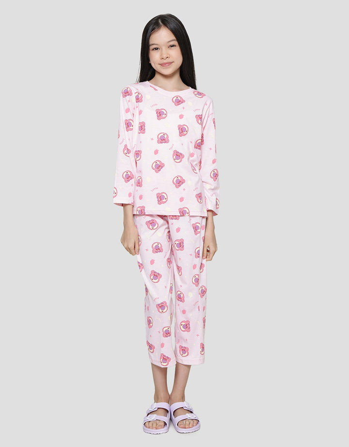 Disney Print Lotso Girls Sleepwear Set