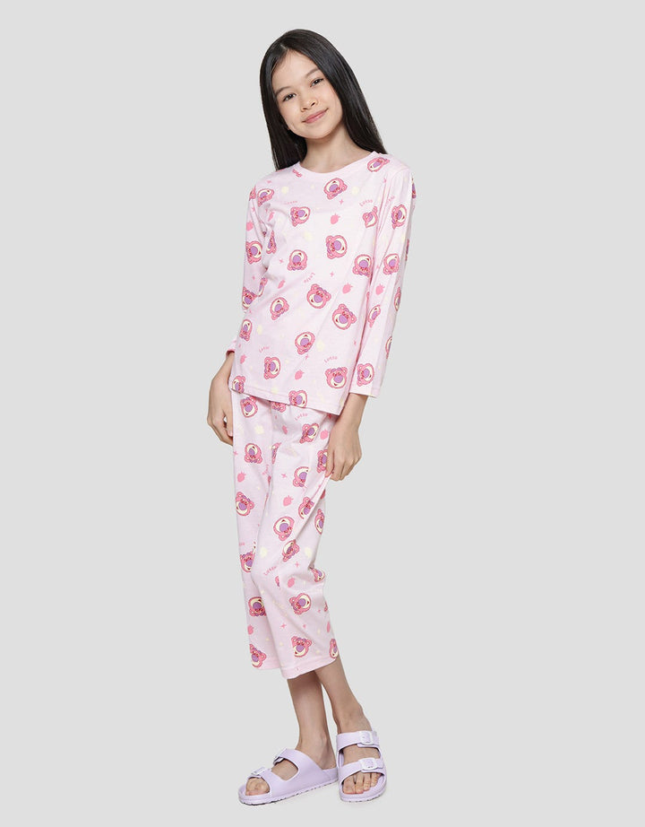 Disney Print Lotso Girls Sleepwear Set