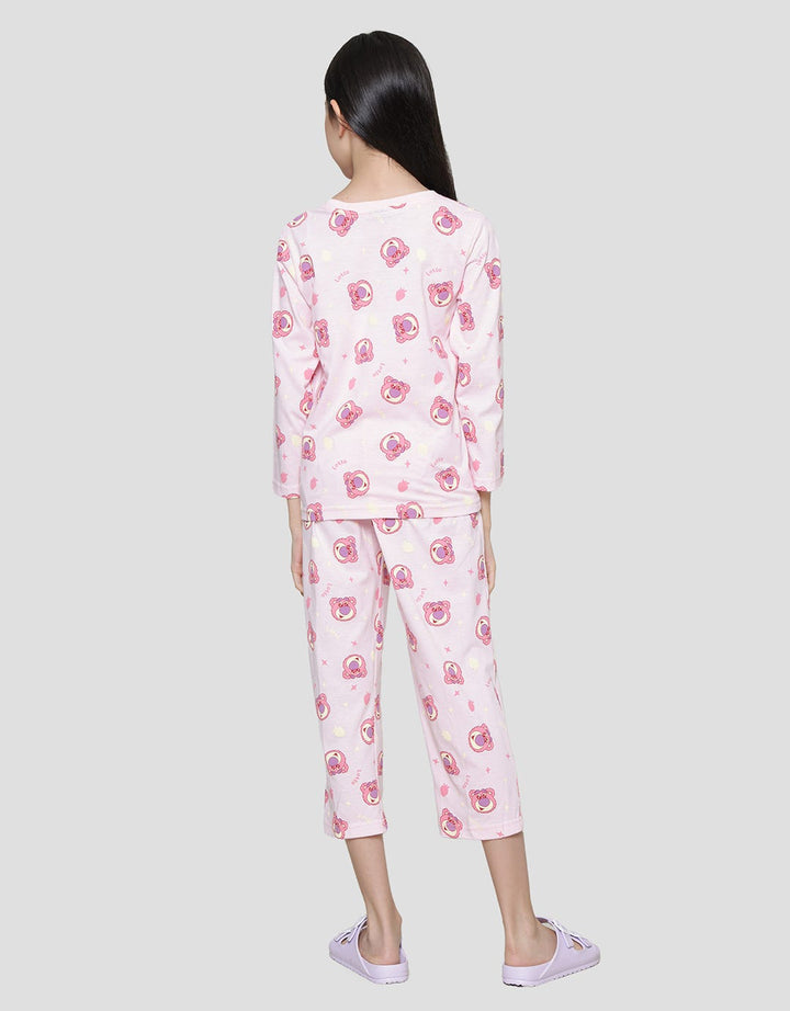 Disney Print Lotso Girls Sleepwear Set