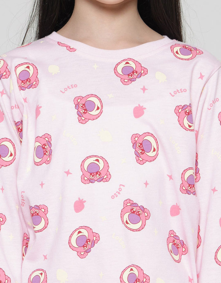 Disney Print Lotso Girls Sleepwear Set