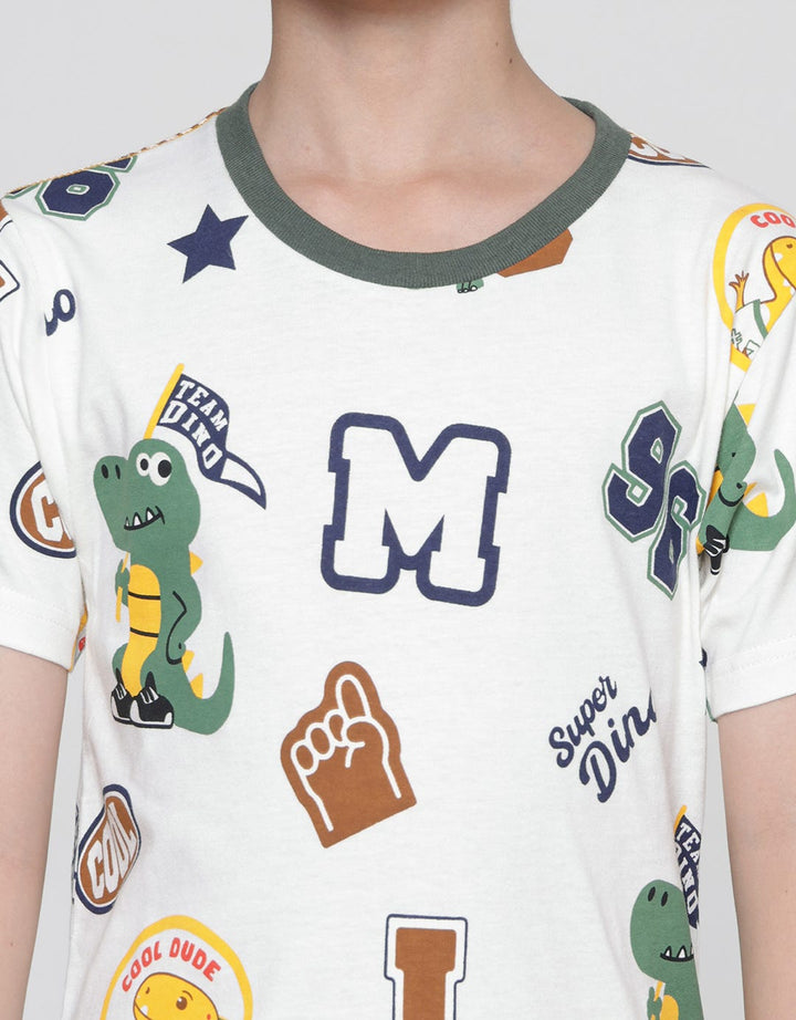 Little M Team Dino Boys T-Shirt